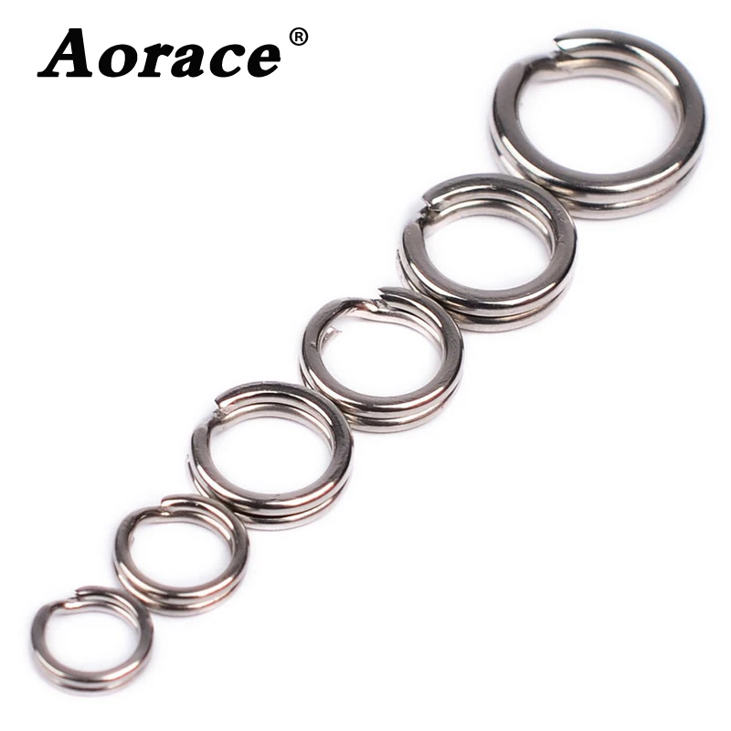 100pcs Fishing Split Rings for Hard Bait Silver Stainless Steel 3#-8# Double Loop Split Open Carp Tool Fishing Accessories
100pcs Fishing Split Rings for Hard Bait Silver Stainless Steel 3#-8# Double Loop Split Open Carp Tool Fishing Accessories