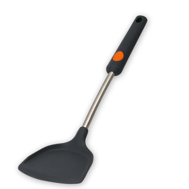Non-Stick Food Grade Silicone Turners Kitchen Utensils Heat Resistant Integrate Handle Silicone Scraper Pan Spatula Cooking Tool
Non-Stick Food Grade Silicone Turners Kitchen Utensils Heat Resistant Integrate Handle Silicone Scraper Pan Spatula Cooking Tool
