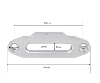 Sliver 5000lbs hawse aluminum fairlead for offroad 4wd,auto parts,winch crookedy window
Sliver 5000lbs hawse aluminum fairlead for offroad 4wd,auto parts,winch crookedy window