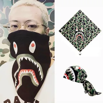 Camouflage Shark Mask Kerchief Printing Square Scarf Riding Cover male female coverchief headcloth babushka camo ape Accessories
Camouflage Shark Mask Kerchief Printing Square Scarf Riding Cover male female coverchief headcloth babushka camo ape Accessories