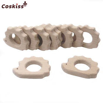 Beech Wooden Hedgehog Natural Handmade Wooden Teether DIY Wood Personalized Pendent Eco-Friendly Safe Baby Teether Toys
Beech Wooden Hedgehog Natural Handmade Wooden Teether DIY Wood Personalized Pendent Eco-Friendly Safe Baby Teether Toys