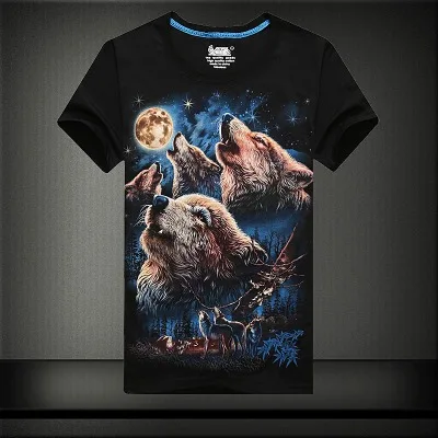 6XL SIZE Summer High Copy 3D Digital Print Howl Wolf Fashion Men's Cotton Loose Short Sleeves T-shirt Male Tees Tops
6XL SIZE Summer High Copy 3D Digital Print Howl Wolf Fashion Men's Cotton Loose Short Sleeves T-shirt Male Tees Tops