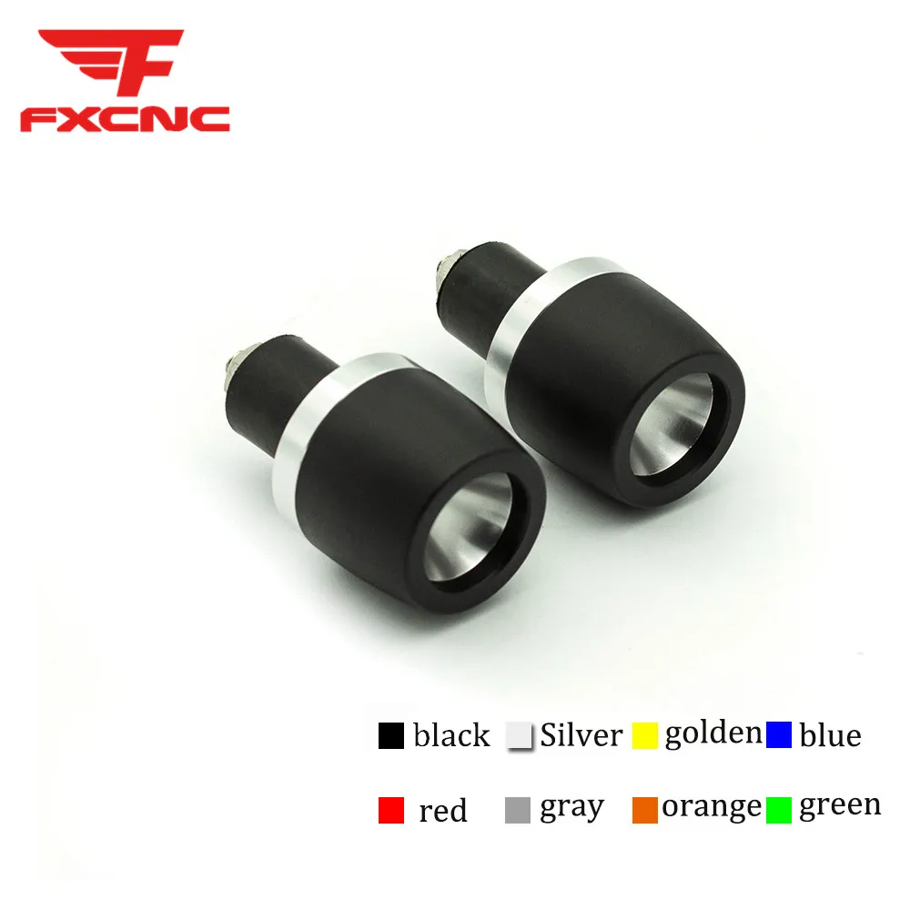 Aluminum 7/8" 22mm Universal Motorcycle Handlebar Plugs Slider Handle Bar Ends Grips Cap Handlebar Counterweights Silver Pair
Aluminum 7/8" 22mm Universal Motorcycle Handlebar Plugs Slider Handle Bar Ends Grips Cap Handlebar Counterweights Silver Pair