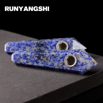 Runyangshi Crystal Smoking Pipe Strainer Quartz Stone Blue Healing Wand 1 Pc Smoke Pipe High Quality YL28
Runyangshi Crystal Smoking Pipe Strainer Quartz Stone Blue Healing Wand 1 Pc Smoke Pipe High Quality YL28