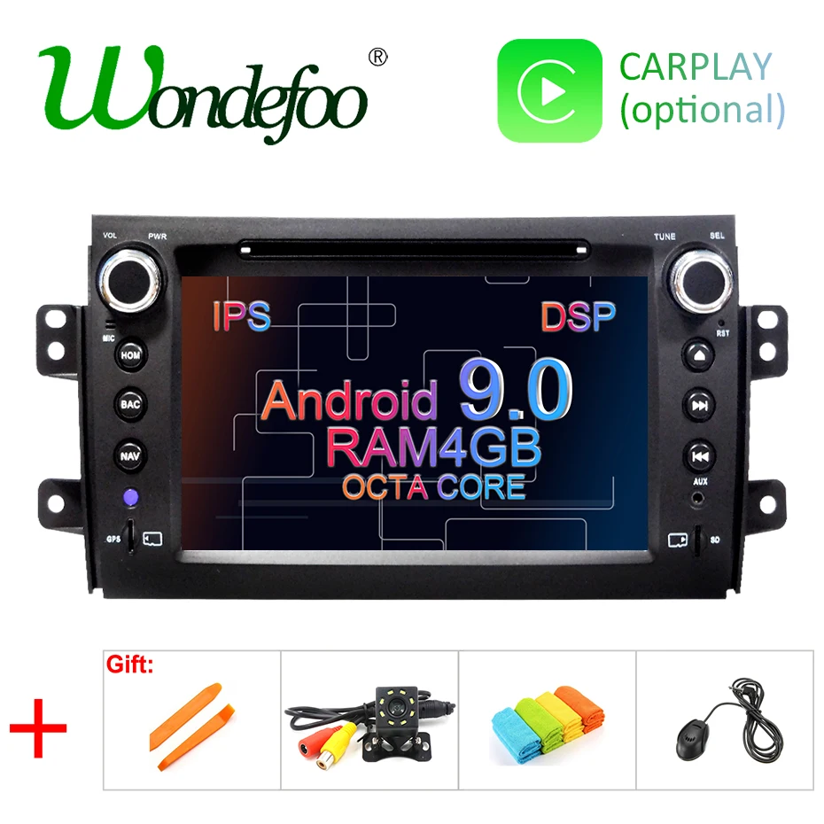 8" Android 9.0 DSP IPS 64G GPS For Suzuki SX4 dvd player stereo receiver head monitor navigation multimedia player tape recorder
8" Android 9.0 DSP IPS 64G GPS For Suzuki SX4 dvd player stereo receiver head monitor navigation multimedia player tape recorder