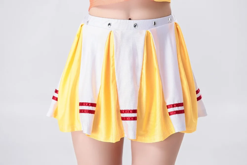 Cheerleader Costume Women Football Baby Lady Cheerleading Costumes Boys Girls Stage Performance Dresses Men Kids Adults Uniforms (4)