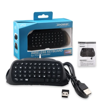 47 Keys Bluetooth Mini Wireless Chatpad Message Keyboard Game Consoles for Sony Playstation 4 PS4 Controller
47 Keys Bluetooth Mini Wireless Chatpad Message Keyboard Game Consoles for Sony Playstation 4 PS4 Controller