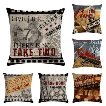 Retro Film Projector Pictures Flax Pillow Cover Automobile And Sofa Cushion Cover Home Decor
Retro Film Projector Pictures Flax Pillow Cover Automobile And Sofa Cushion Cover Home Decor