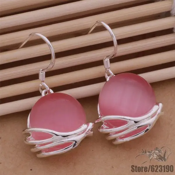 AE123 Silver plated earrings , silver fashion jewelry , Dark red /epsangza gceaotla
AE123 Silver plated earrings , silver fashion jewelry , Dark red /epsangza gceaotla