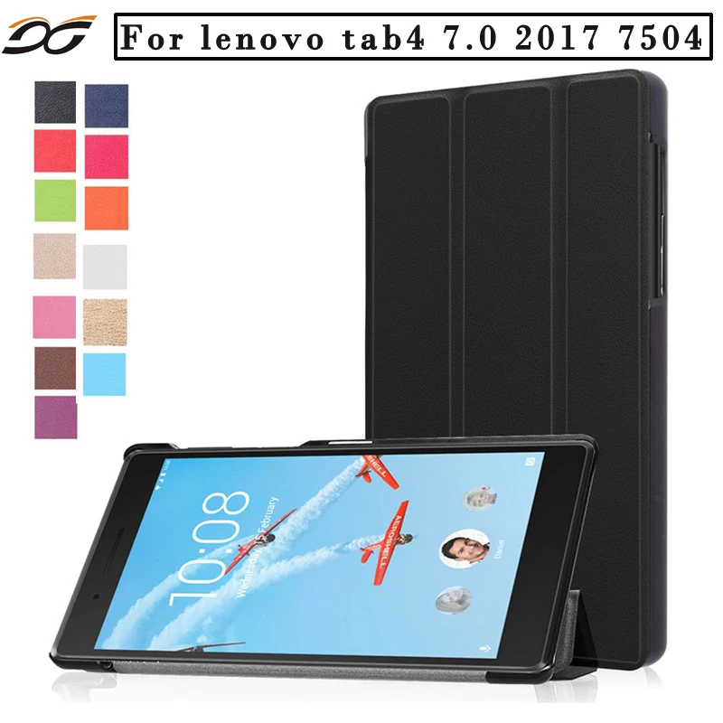 For Lenovo Tab4 7.0 2017 TB-7504F/7504X Folio Magnetic Stand PU Leather Cover Case for Lenovo Tab4 7inch 7504 with free Stylus
For Lenovo Tab4 7.0 2017 TB-7504F/7504X Folio Magnetic Stand PU Leather Cover Case for Lenovo Tab4 7inch 7504 with free Stylus