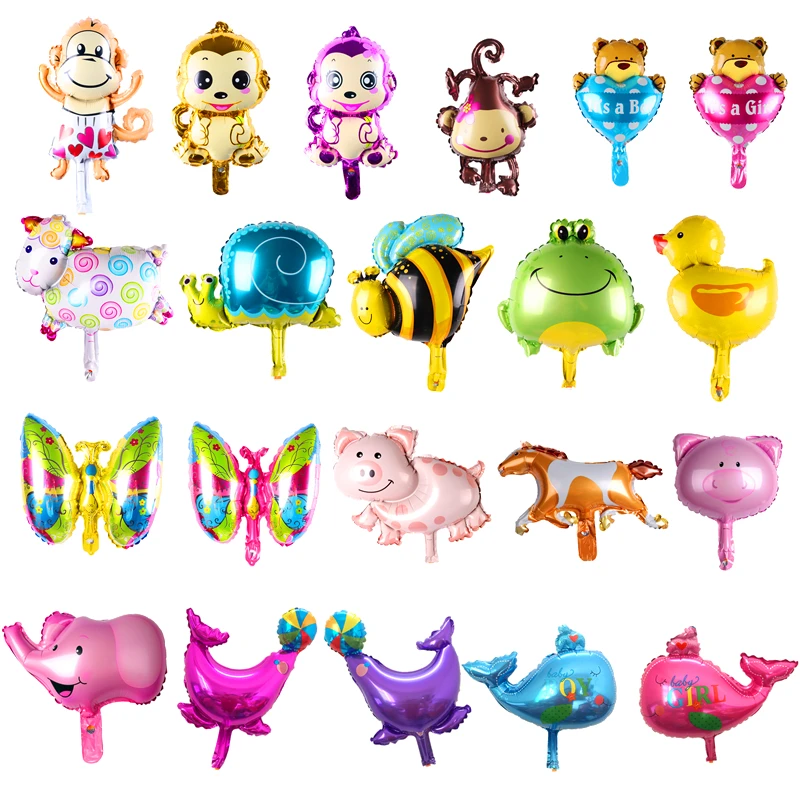 Mini Baby Shower Small Animals Bears Pigs Party Aluminium Film Baby Balloons Children's Toys Birthday Party Decoration
Mini Baby Shower Small Animals Bears Pigs Party Aluminium Film Baby Balloons Children's Toys Birthday Party Decoration