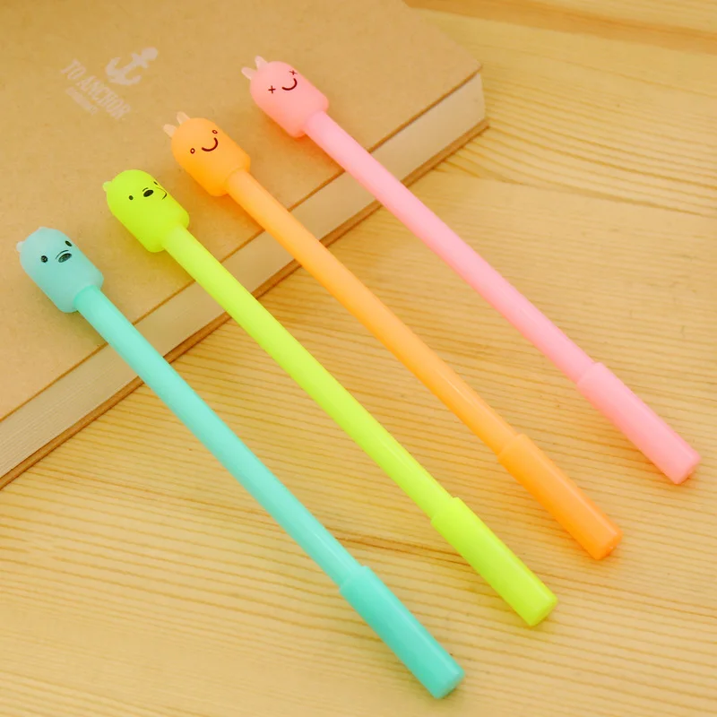 2018 New Arrival 1x Kawaii Cute Animal Candy Color 0.38mm Plastic Silicone Gel Pen Office School Gift Stationery Pen E0128
2018 New Arrival 1x Kawaii Cute Animal Candy Color 0.38mm Plastic Silicone Gel Pen Office School Gift Stationery Pen E0128