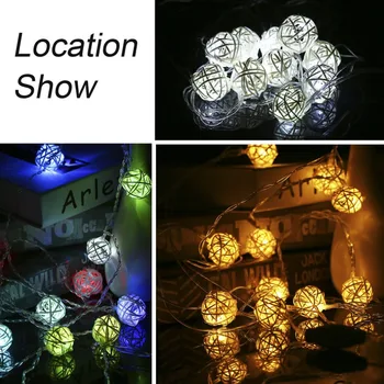 2.5m LED Ball String Light Warm White Fairy Light Holiday Light For Party Wedding Decoration Christmas Outdoor Lighting Newest
2.5m LED Ball String Light Warm White Fairy Light Holiday Light For Party Wedding Decoration Christmas Outdoor Lighting Newest