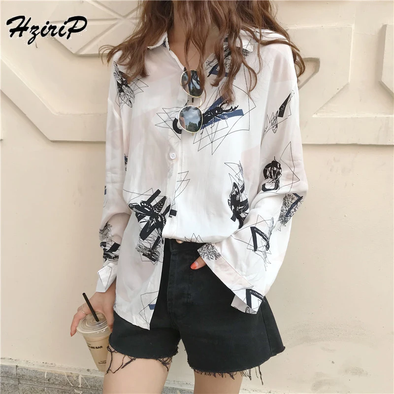 Hzirip 2018 New Summer Autumn Women Blouses Graffiti Letters Print Casual Slim Shirt Long Sleeve Women Tops Shirts Blusas Mujer
Hzirip 2018 New Summer Autumn Women Blouses Graffiti Letters Print Casual Slim Shirt Long Sleeve Women Tops Shirts Blusas Mujer