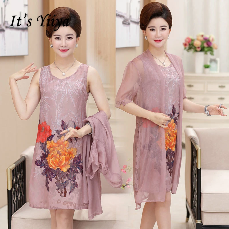 It's Yiiya Mother of the Bride Dresses Plus Size Summer 2 Piece Set O-Neck Flower Pattern Fashion Elegant Mother Dress M019
It's Yiiya Mother of the Bride Dresses Plus Size Summer 2 Piece Set O-Neck Flower Pattern Fashion Elegant Mother Dress M019