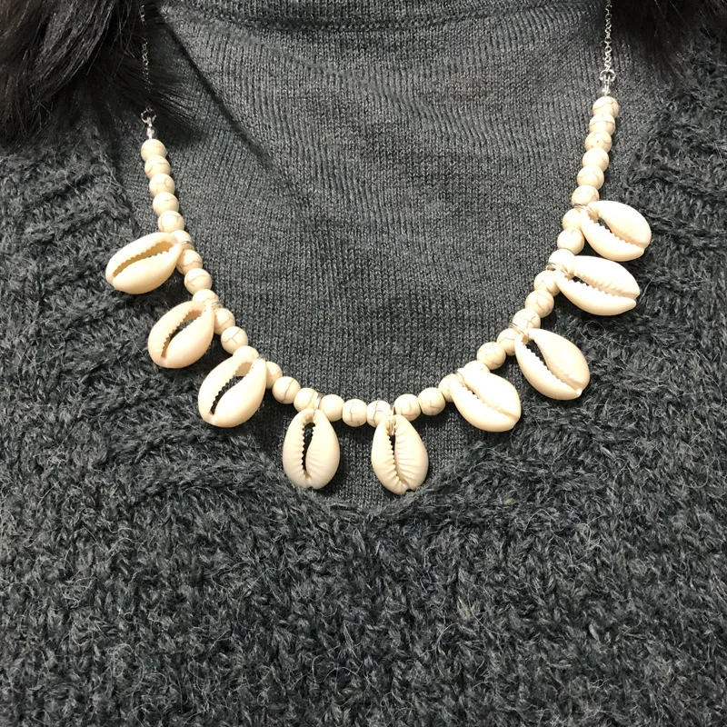 Jisensp New Arrival Natural Beach Shell Pendant Necklace Seashell Charm Necklace for Women Best Friend Bohemian Jewelry Gift
Jisensp New Arrival Natural Beach Shell Pendant Necklace Seashell Charm Necklace for Women Best Friend Bohemian Jewelry Gift