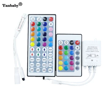 RGB LED Strip Controller DC12-24V 24Key 44key IR Remote control Dimmer for Dimmer for 3528 5050 RGB led strip light
RGB LED Strip Controller DC12-24V 24Key 44key IR Remote control Dimmer for Dimmer for 3528 5050 RGB led strip light