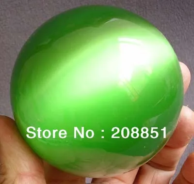 2.9" BEAUTIFUL GREEN CAT EYE CRYSTAL SPHERE BALL HEALING China , Wholesales Price,Free Shipping
2.9" BEAUTIFUL GREEN CAT EYE CRYSTAL SPHERE BALL HEALING China , Wholesales Price,Free Shipping
