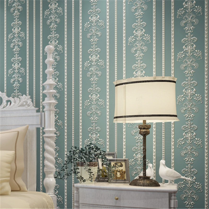 Warm modern living room simple plain Jane non-woven wallpaper 3D stereo vertical stripes European bedroom wallpaper Warm modern living room simple plain Jane non-woven wallpaper 3D stereo vertical stripes European bedroom wallpaper<br><br>Aliexpress