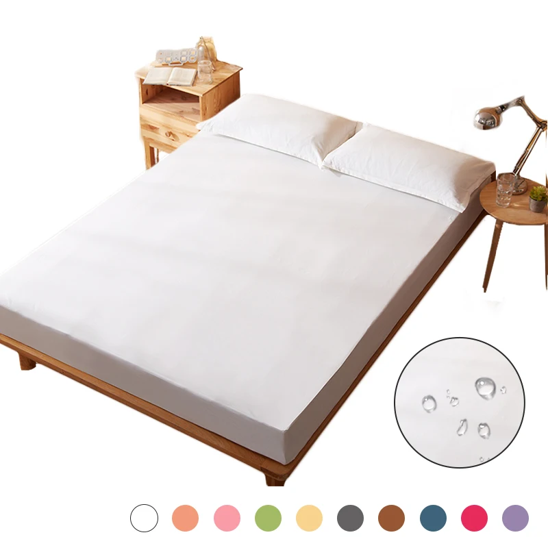 Forcheer Waterproof Mattress Protector Bed Cover 100% Cotton White Anti-Mite Fitted Sheet Bed Linens with Elastic Air-permeable
Forcheer Waterproof Mattress Protector Bed Cover 100% Cotton White Anti-Mite Fitted Sheet Bed Linens with Elastic Air-permeable