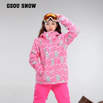 Free shipping waterproof jacket Gsou snow ski suit set womens snowboard jackets mountain ski suit women skiing clothing set
Free shipping waterproof jacket Gsou snow ski suit set womens snowboard jackets mountain ski suit women skiing clothing set