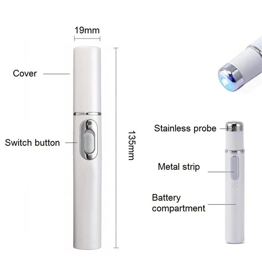 Acne Laser Pen Portable Wrinkle Removal Machine Durable Soft Scar Remover Device Blue Light Therapy Pen Massage Relax
Acne Laser Pen Portable Wrinkle Removal Machine Durable Soft Scar Remover Device Blue Light Therapy Pen Massage Relax