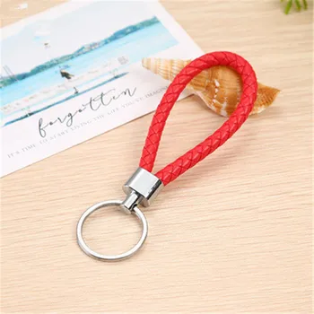 2018 New Multicolor High Quality Braided Leather Cord Key Chain Metal Keychains For Lovers Brithday Gift Key Ring Trinket
2018 New Multicolor High Quality Braided Leather Cord Key Chain Metal Keychains For Lovers Brithday Gift Key Ring Trinket