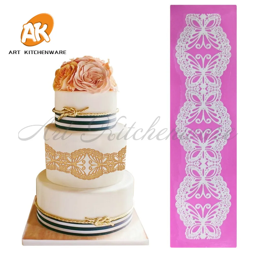 Butterfly Silicone Mold Cake Lace Mats Mold Silicone Lace Mat Fondant Cake Decorating Tools Wedding Cake Tools Embossing Mould
Butterfly Silicone Mold Cake Lace Mats Mold Silicone Lace Mat Fondant Cake Decorating Tools Wedding Cake Tools Embossing Mould