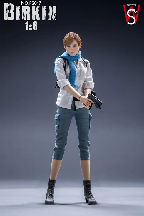 SWtoys FS017 1//6 Sherry Birkin Gun belt model Resident Evil 6 For 12/" Figure