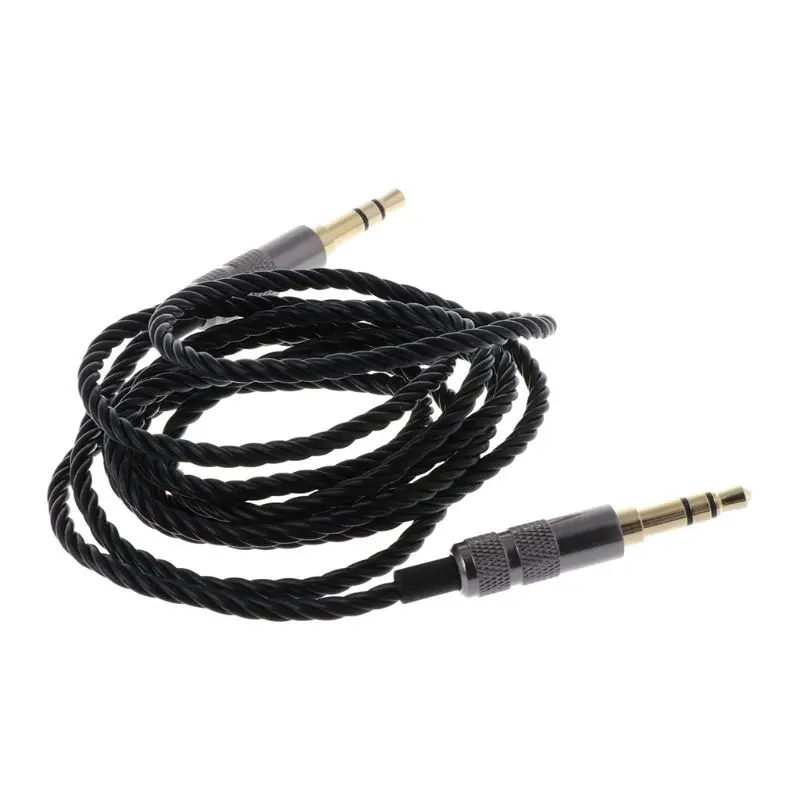 1.2M Twist Headphone Cable Replacement 3.5MM Male to 3.5MM Male Audio Core Adapter for SOLO Car AUX Wire
1.2M Twist Headphone Cable Replacement 3.5MM Male to 3.5MM Male Audio Core Adapter for SOLO Car AUX Wire