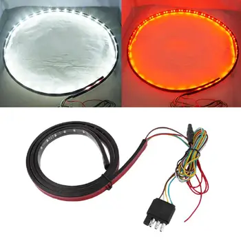Partol 120CM Truck Flexible LED Tailgate Light Strip Bar Brake Backup Turn Signal Light Weatherproof For Chevy Ford Jeep GMC
Partol 120CM Truck Flexible LED Tailgate Light Strip Bar Brake Backup Turn Signal Light Weatherproof For Chevy Ford Jeep GMC