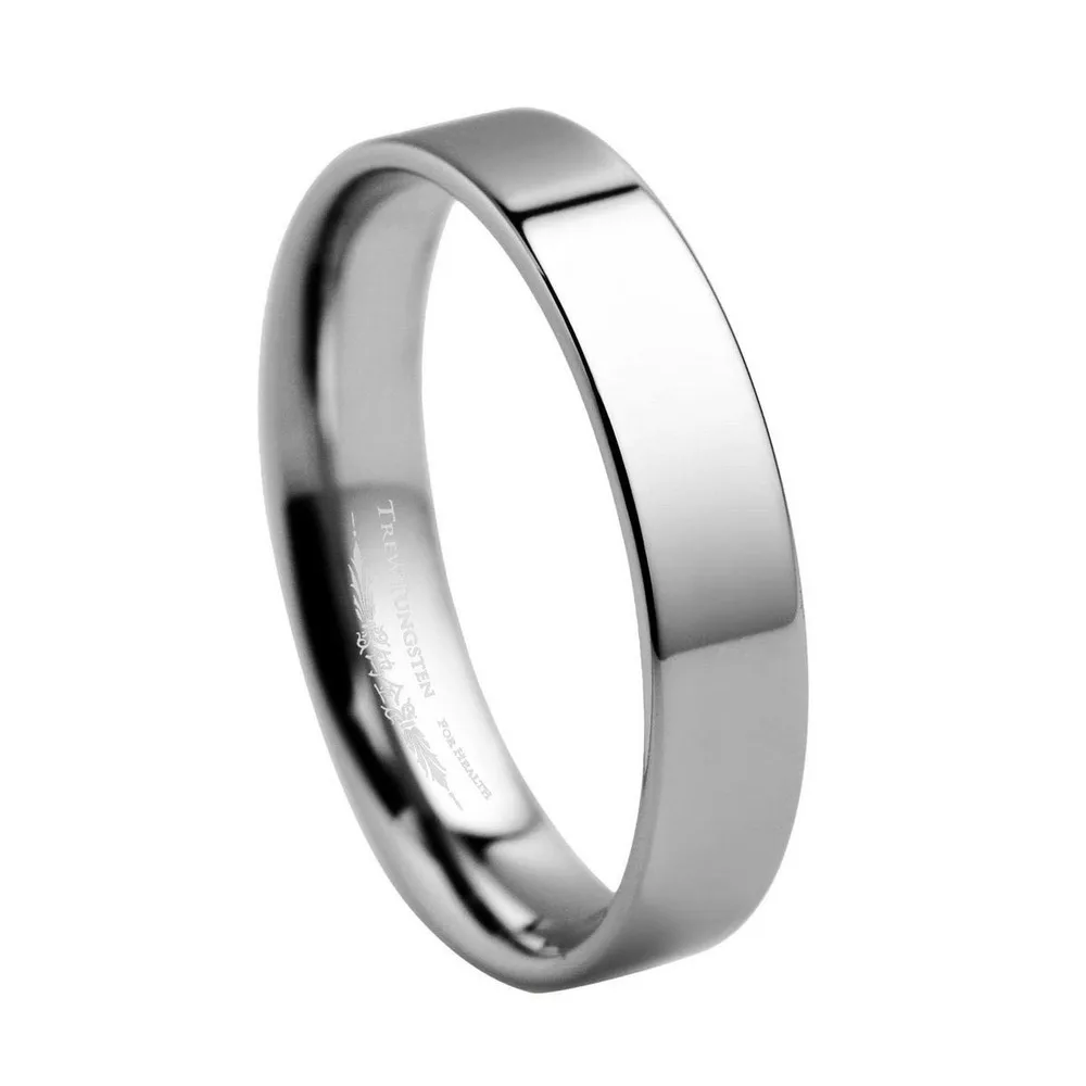 Flat Polished Finish Tungsten Carbide Band Width - 4MM /TURI0004L /engraved your message inside
Flat Polished Finish Tungsten Carbide Band Width - 4MM /TURI0004L /engraved your message inside