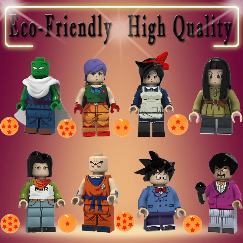 Single Sale PG8168 POGO Dragon Ball Son Goku Android 17 Lunch/Launch Mai Mark Piccolo Colonel violet blocks toy
Single Sale PG8168 POGO Dragon Ball Son Goku Android 17 Lunch/Launch Mai Mark Piccolo Colonel violet blocks toy