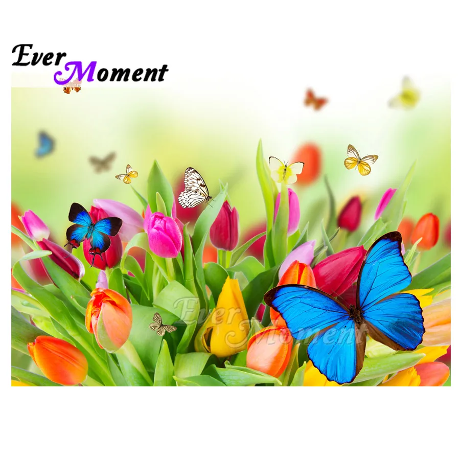 Ever Moment Diamond Painting Handmade Flower Blue Butterfly Full Square Drill Decoration For Home Diamond Embroidery 3F1231
Ever Moment Diamond Painting Handmade Flower Blue Butterfly Full Square Drill Decoration For Home Diamond Embroidery 3F1231