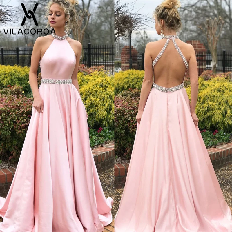 Sexy Pink Sequin Sleeveless Hanging Neck High Waist Party Dress For Women Vestidos Fashion Long Dress Modis vestidos de fiesta
Sexy Pink Sequin Sleeveless Hanging Neck High Waist Party Dress For Women Vestidos Fashion Long Dress Modis vestidos de fiesta