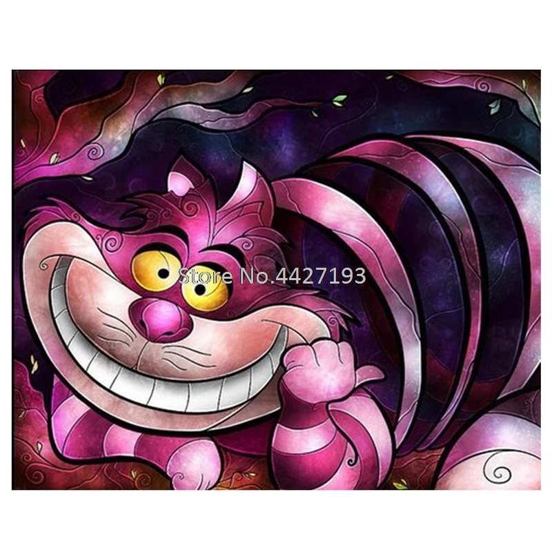 Diamond Painting Alice in the wonderland cat picture Diamond with Cross Stitch kits Painting Fulll 5D Diamond Mosaic Decor
Diamond Painting Alice in the wonderland cat picture Diamond with Cross Stitch kits Painting Fulll 5D Diamond Mosaic Decor