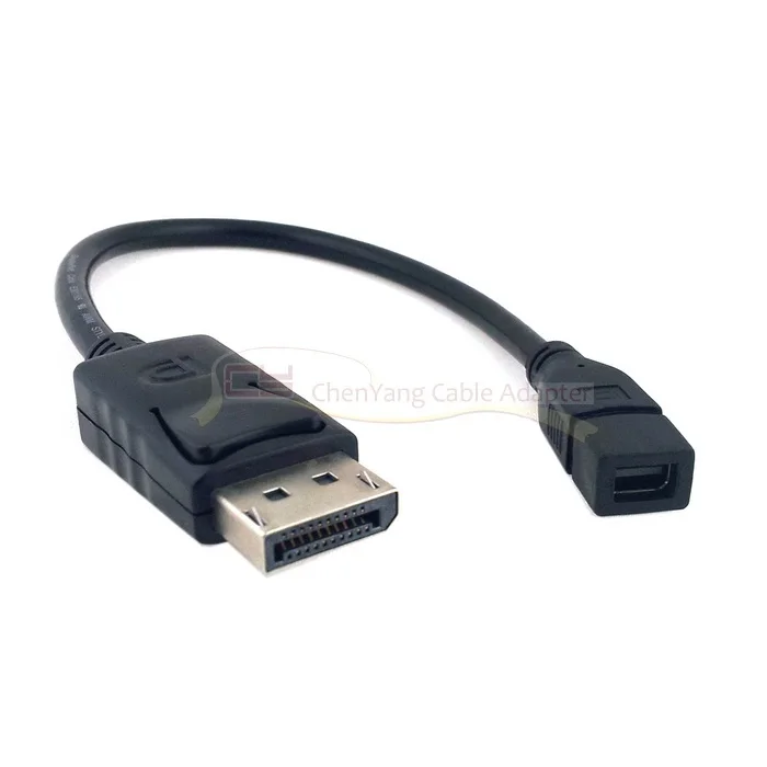 Chenyang Mini Display Port Female to Display Port Male Adapter cableThe Length is 30cm
Chenyang Mini Display Port Female to Display Port Male Adapter cableThe Length is 30cm