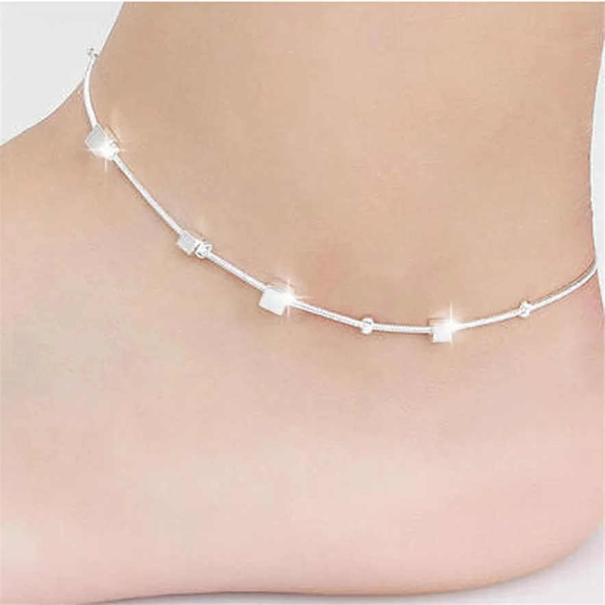 Stylish Jewelry summer Small Box Women's feet Chain Ankle Bracelet Barefoot Sandal Beach anklets Foot Leg bracelets for women #1
Stylish Jewelry summer Small Box Women's feet Chain Ankle Bracelet Barefoot Sandal Beach anklets Foot Leg bracelets for women #1