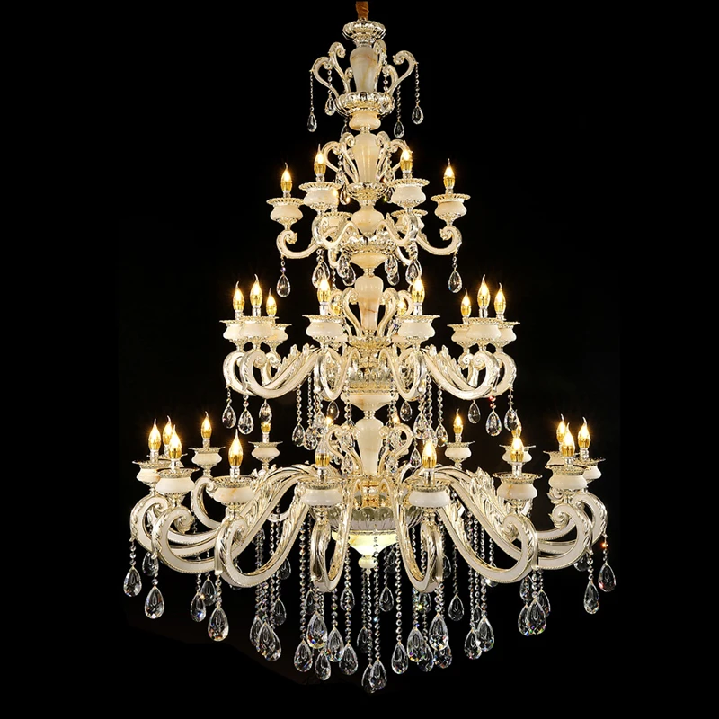 Luxury Hotel Chandeliers Art Deco Lighting Large Crystal Chandelier Lamp Church Modern Chandeliers for Bedrooms hanging Luminair
Luxury Hotel Chandeliers Art Deco Lighting Large Crystal Chandelier Lamp Church Modern Chandeliers for Bedrooms hanging Luminair