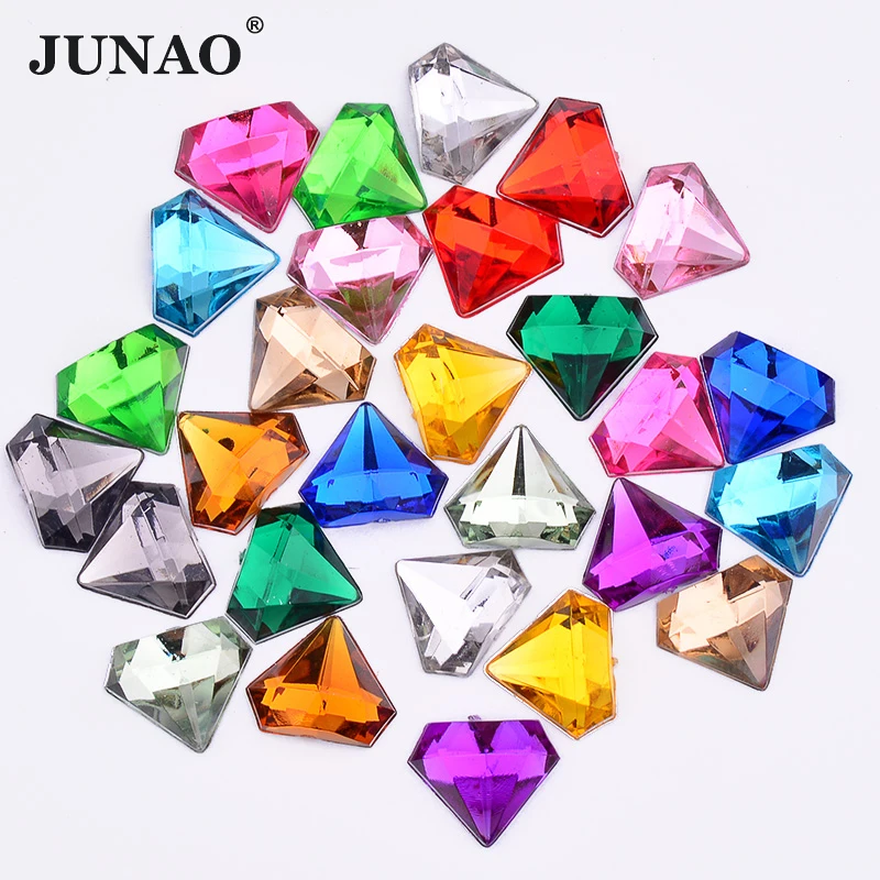 JUNAO 10*12mm Mix Color Crystals Flat Back Acrylic Rhinestone Glue On Crystal Stones Non Sewing Strass Scrapbook Beads For DIY
JUNAO 10*12mm Mix Color Crystals Flat Back Acrylic Rhinestone Glue On Crystal Stones Non Sewing Strass Scrapbook Beads For DIY