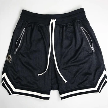 New Summer Shorts Men Fashion Striped Patchwork Sportswear Short Sweatpants Casual Zipper Pockets mesh movement thin shorts
New Summer Shorts Men Fashion Striped Patchwork Sportswear Short Sweatpants Casual Zipper Pockets mesh movement thin shorts