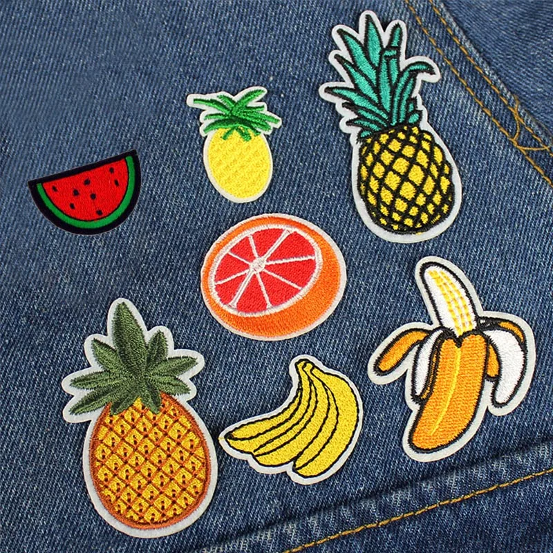 Hot Sale Cool Fruit DIY Embroidery Patches Backpack Sticker 3D Garment Stickers Appliques Bags Fabric Decors Clothing Accessorie
Hot Sale Cool Fruit DIY Embroidery Patches Backpack Sticker 3D Garment Stickers Appliques Bags Fabric Decors Clothing Accessorie