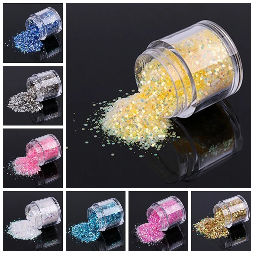 1 Box Holographic Nail Sequins 10g/Box Laser Nail Sequin Sparkle Mix Nail Sequins Flakies For Nail Art Accessories FMA-02#
1 Box Holographic Nail Sequins 10g/Box Laser Nail Sequin Sparkle Mix Nail Sequins Flakies For Nail Art Accessories FMA-02#