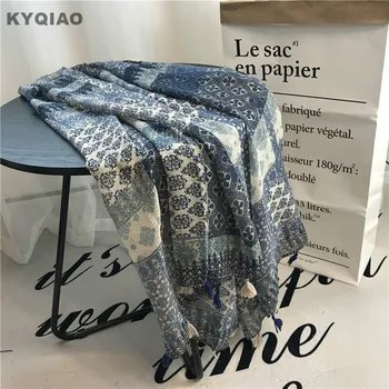 KYQIAO Mexico style vintage design long print neck scarf for women autumn winter ethnic printed scarf muffler neckerchief
KYQIAO Mexico style vintage design long print neck scarf for women autumn winter ethnic printed scarf muffler neckerchief
