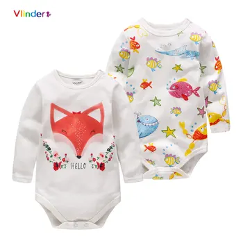 Vlinder New Casual Newborn Baby Girls Boys All Seasons Clothing Long Sleeves Animals Printing Cotton Infant 2pcs Bodysuits
Vlinder New Casual Newborn Baby Girls Boys All Seasons Clothing Long Sleeves Animals Printing Cotton Infant 2pcs Bodysuits
