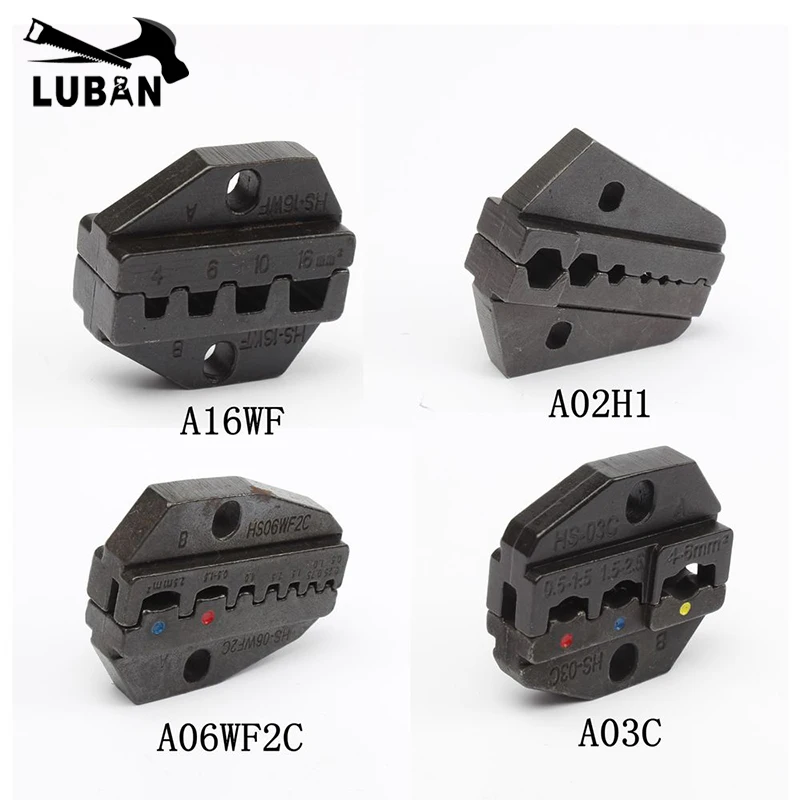 A06WF2C A16WF A02H1 A03C Die Sets for HS HS-06WF2C FSE-06WF2C AM-10 EM-6B1 EM-6B2 CRIMPING PILER Crimping machine modules jaws
A06WF2C A16WF A02H1 A03C Die Sets for HS HS-06WF2C FSE-06WF2C AM-10 EM-6B1 EM-6B2 CRIMPING PILER Crimping machine modules jaws