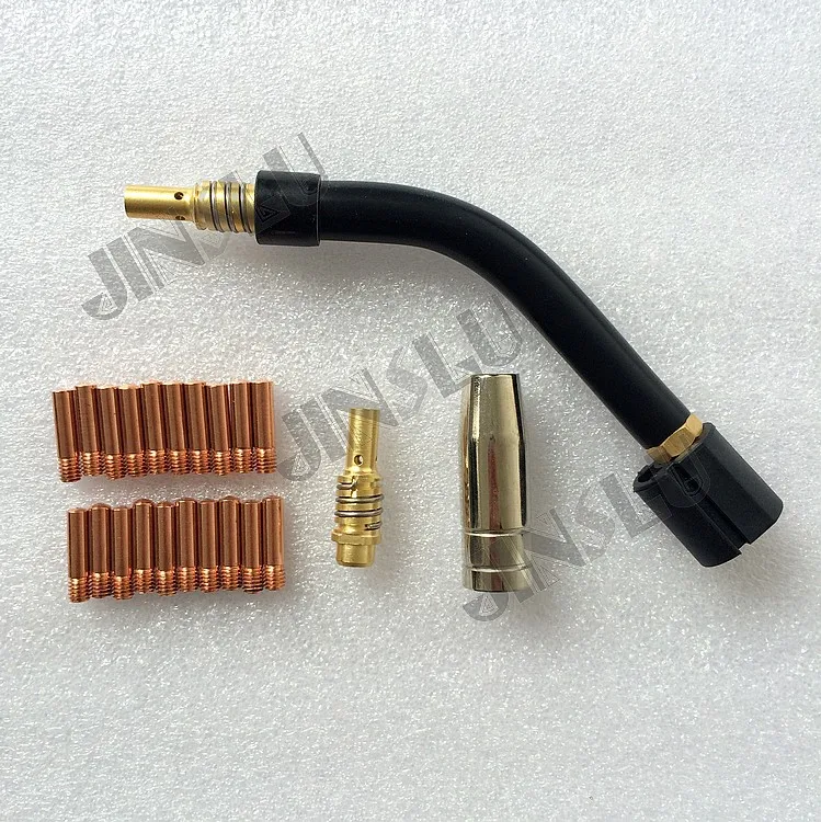 Free Shipping 52PCS MB 15AK Mig Welding Torch Consumables E-Cu Contact Tip M6*25*0.8 Tip Holder Nozzle Swan Neck
Free Shipping 52PCS MB 15AK Mig Welding Torch Consumables E-Cu Contact Tip M6*25*0.8 Tip Holder Nozzle Swan Neck