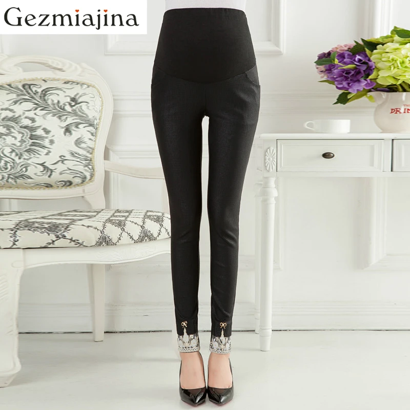2020 Spring Autumn Maternity Pants Pregnancy Women's Trousers Pregnant Women Fashion Cotton Trousers Lace Splicing Plus Size
2020 Spring Autumn Maternity Pants Pregnancy Women's Trousers Pregnant Women Fashion Cotton Trousers Lace Splicing Plus Size