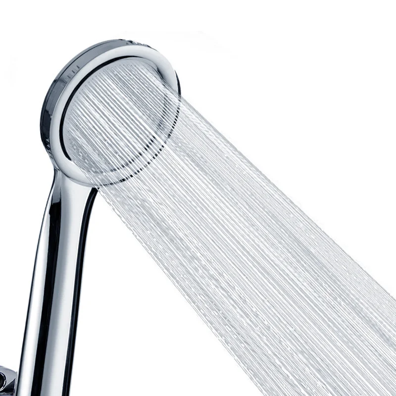 

Water Saving ABS Pressurized Shower Head hand-held High Pressure Chrome Plated Bathroom sprinkler Bath Shower