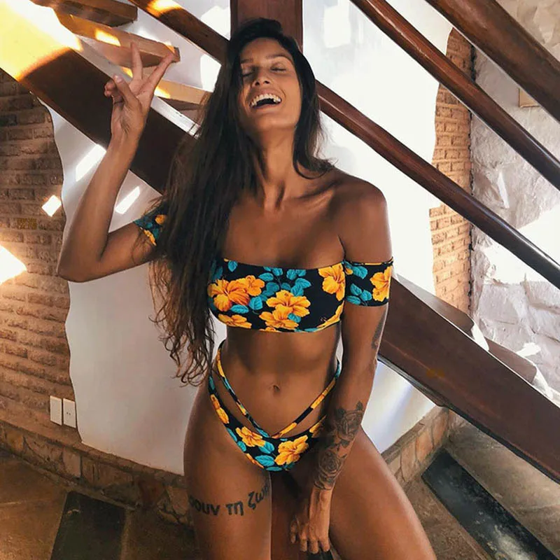 Bandeau Women Bikini Set Push Up Sexy Bikinis Strappy Brazilian Biquini Swimwear Maillot De Bain Bathing Suit Siwmsuit Femme
Bandeau Women Bikini Set Push Up Sexy Bikinis Strappy Brazilian Biquini Swimwear Maillot De Bain Bathing Suit Siwmsuit Femme